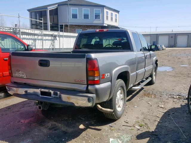 2GTEK19B861325924 - 2006 GMC NEW SIERRA GRAY photo 4