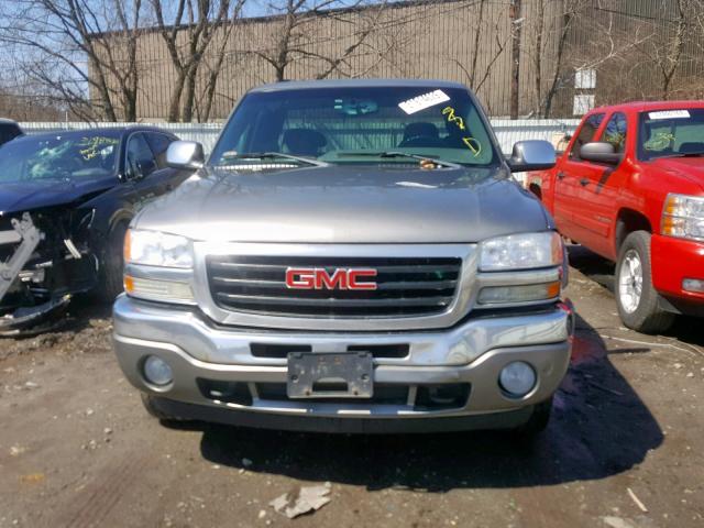 2GTEK19B861325924 - 2006 GMC NEW SIERRA GRAY photo 9