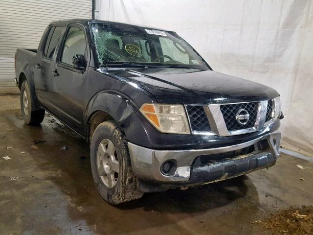 1N6AD07U88C427550 - 2008 NISSAN FRONTIER C BLACK photo 1