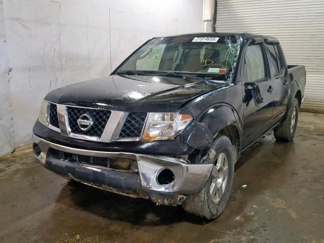 1N6AD07U88C427550 - 2008 NISSAN FRONTIER C BLACK photo 2