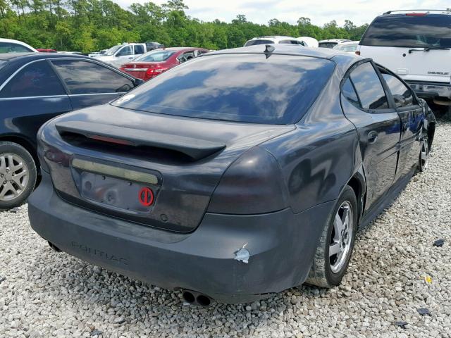 2G2WP522341303242 - 2004 PONTIAC GRAND PRIX GRAY photo 4