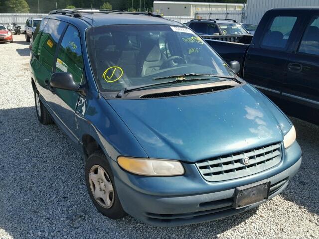 2C4GJ25G1YR881127 - 2000 CHRYSLER VOYAGER GREEN photo 1