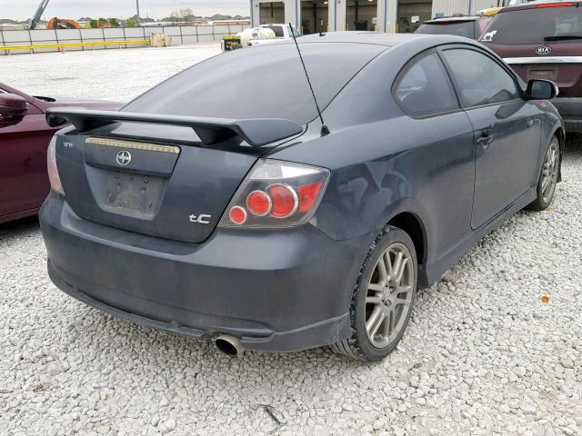 JTKDE167X80241372 - 2008 TOYOTA SCION TC ნაცრისფერი ფოტო 4