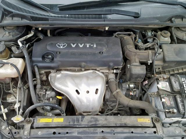 JTKDE167X80241372 - 2008 TOYOTA SCION TC ნაცრისფერი ფოტო 7