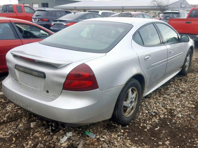 2G2WS522641100697 - 2004 PONTIAC GRAND PRIX 银色 照片 4
