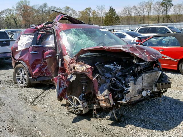 1GNKRHKD9GJ318367 - 2016 CHEVROLET TRAVERSE L RED photo 1