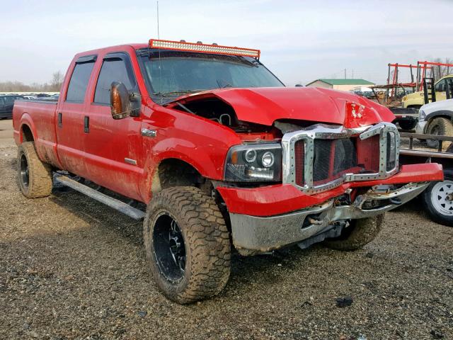 1FTWW31PX5EC75133 - 2005 FORD F350 SRW S RED photo 1