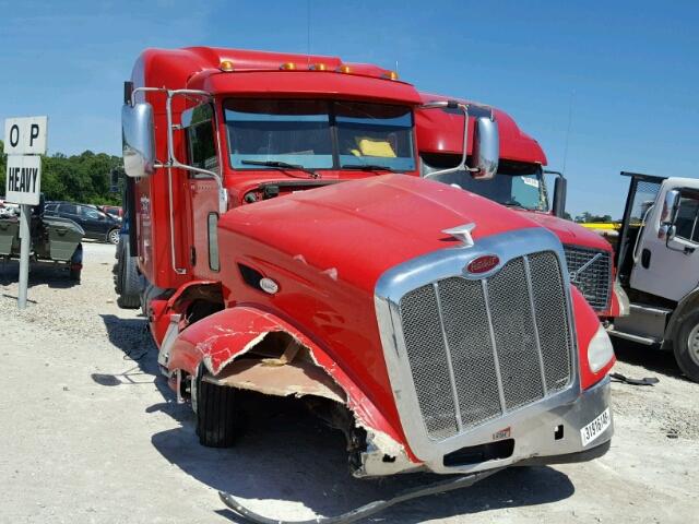 1XPHDP9X4CD159633 - 2012 PETERBILT 386 RED photo 1