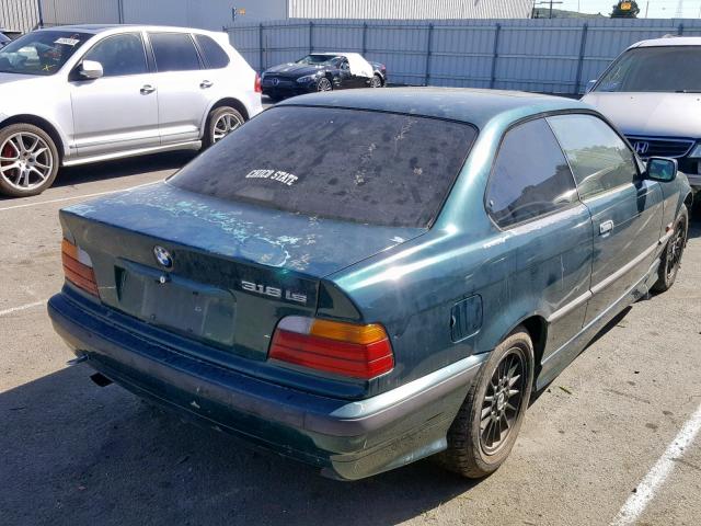 WBABE8325TEY30242 - 1996 BMW 318 IS AUT GREEN photo 4