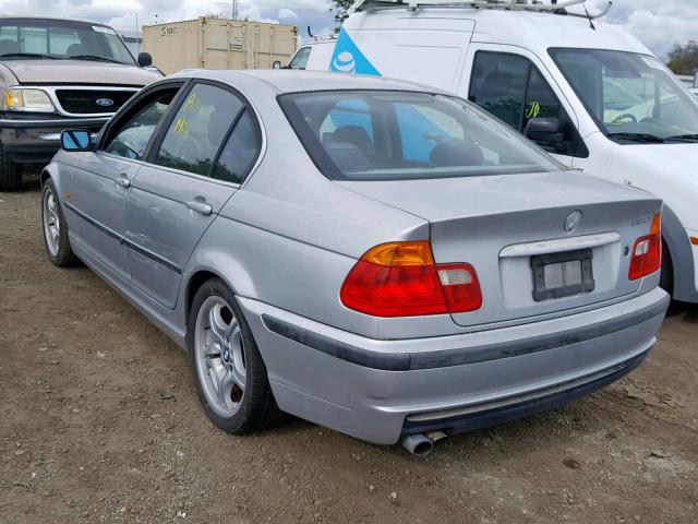 WBAAV53471FJ68540 - 2001 BMW 330 I SILVER photo 3