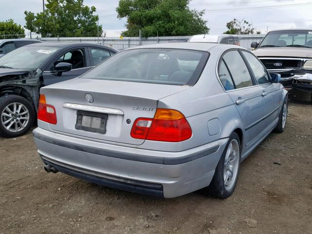 WBAAV53471FJ68540 - 2001 BMW 330 I SILVER photo 4