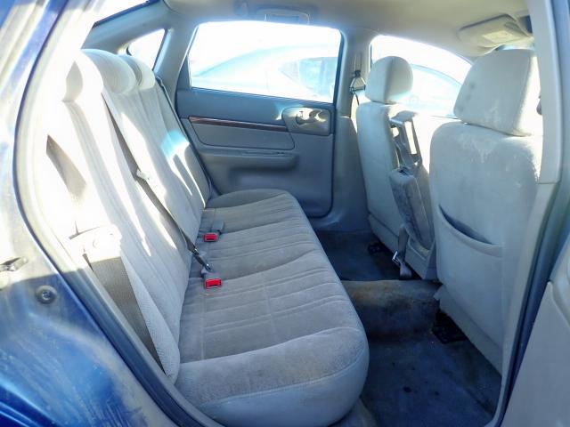 2G1WF52E639132617 - 2003 CHEVROLET IMPALA BLUE photo 6