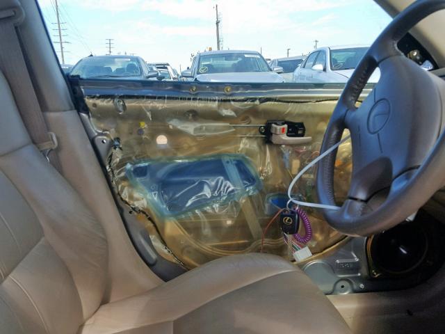 JT8BF28G2Y0272967 - 2000 LEXUS ES 300 BEIGE photo 9