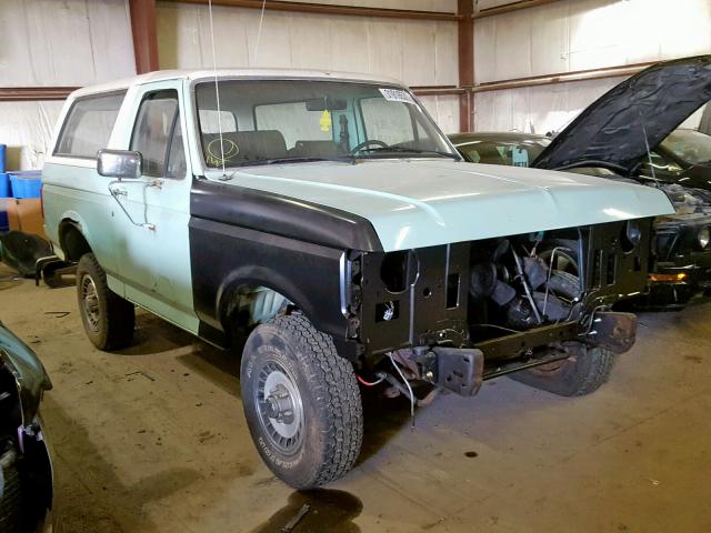 1FMEU15N7LLB01975 - 1990 FORD BRONCO U10 GREEN photo 1