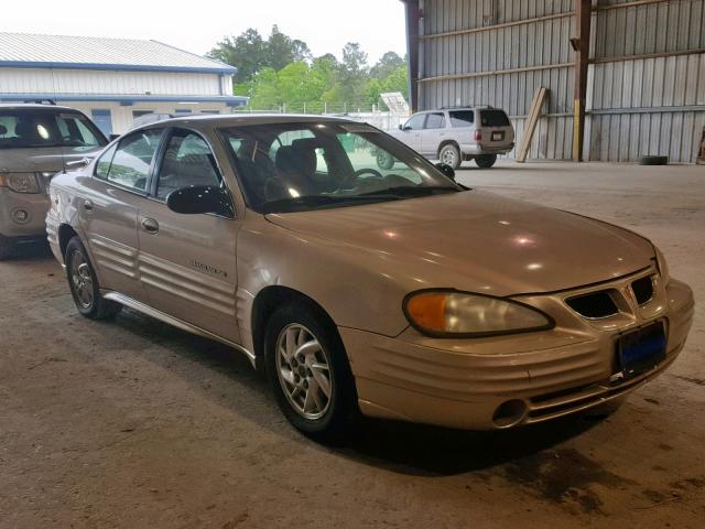 1G2NF52F82C121075 - 2002 PONTIAC GRAND AM S GOLD photo 1