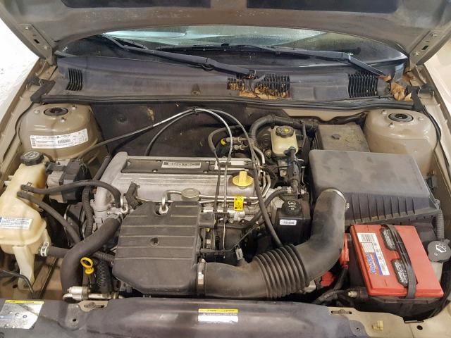 1G2NF52F82C121075 - 2002 PONTIAC GRAND AM S GOLD photo 7