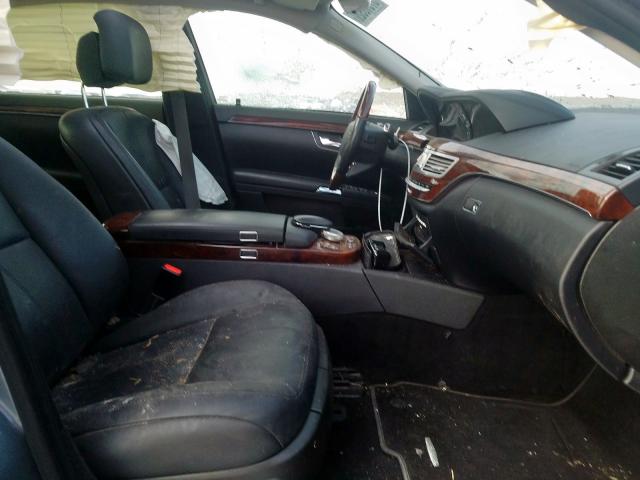 WDDNG86X27A092050 - 2007 MERCEDES-BENZ S 550 4MATIC  photo 5