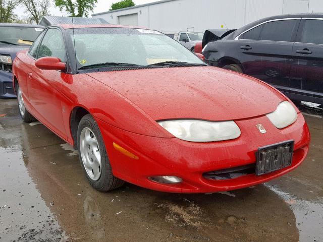 1G8ZR12792Z293256 - 2002 SATURN SC2 RED photo 1