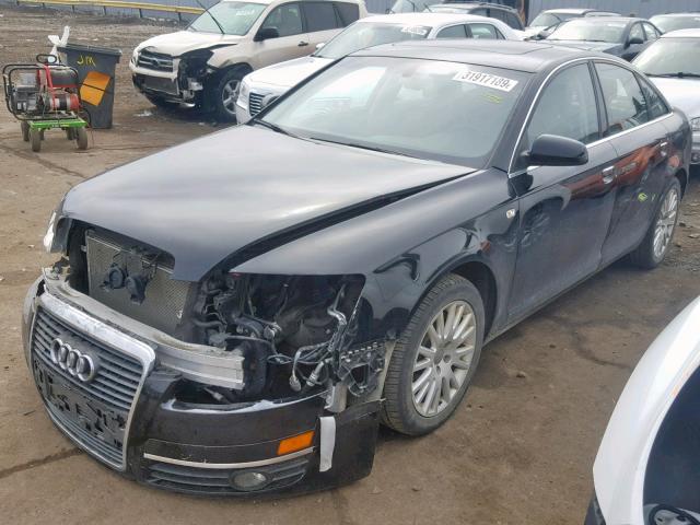 WAUDH74F07N055348 - 2007 AUDI A6 3.2 QUA BLACK photo 2