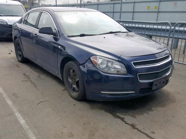 1G1ZG57N684281087 - 2008 CHEVROLET MALIBU LS BLUE photo 1