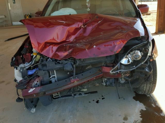 JM1CR293X80302788 - 2008 MAZDA 5 MAROON photo 9