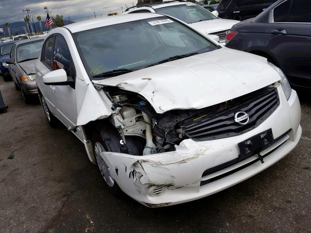 3N1AB6AP7CL747098 - 2012 NISSAN SENTRA 2.0 WHITE photo 1