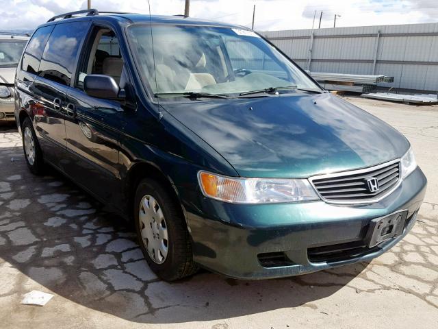 2HKRL18541H505287 - 2001 HONDA ODYSSEY LX GREEN photo 1