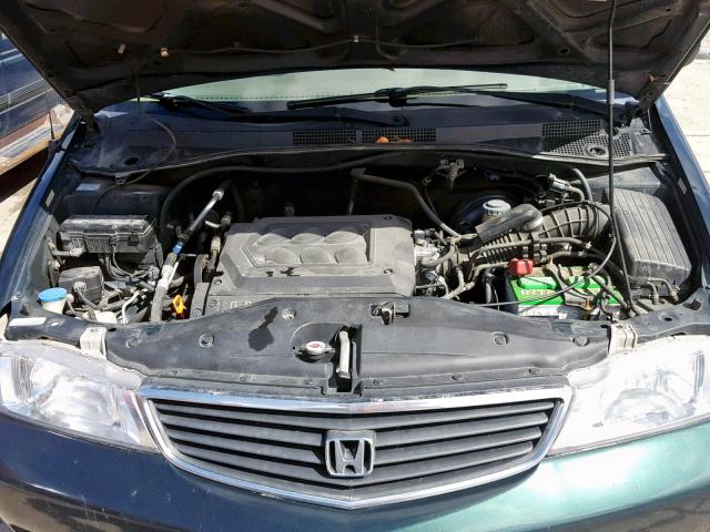 2HKRL18541H505287 - 2001 HONDA ODYSSEY LX GREEN photo 7