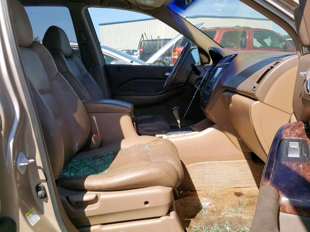 2HNYD18242H539183 - 2002 ACURA MDX GOLD photo 5