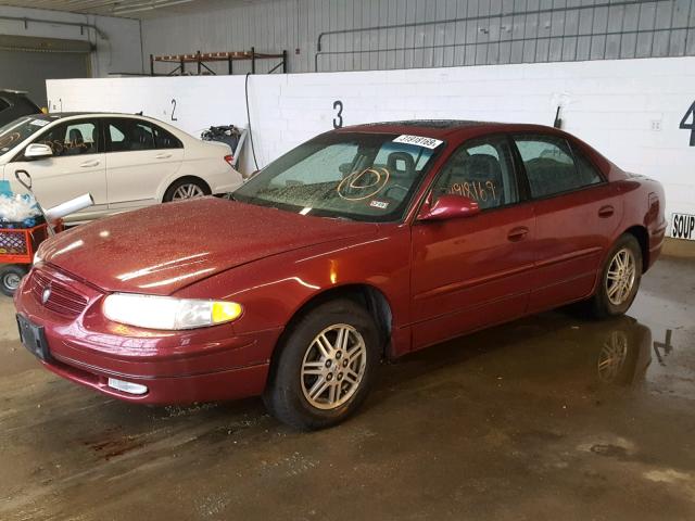 2G4WB52K831178789 - 2003 BUICK REGAL LS RED photo 2