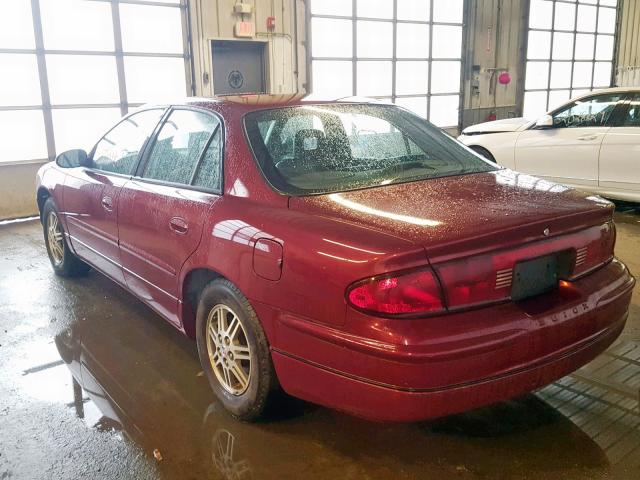 2G4WB52K831178789 - 2003 BUICK REGAL LS RED photo 3