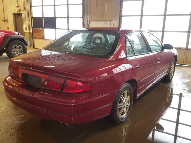 2G4WB52K831178789 - 2003 BUICK REGAL LS RED photo 4