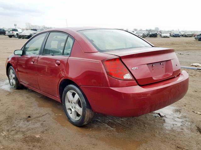 1G8AL55F56Z171525 - 2006 SATURN ION LEVEL BURGUNDY photo 3