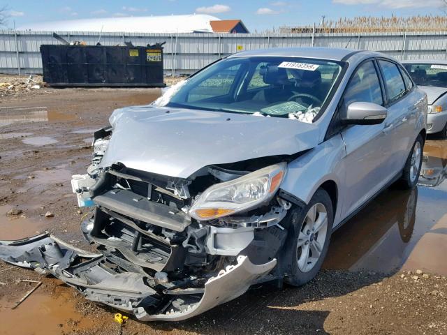 1FADP3F21DL370861 - 2013 FORD FOCUS SE SILVER photo 2