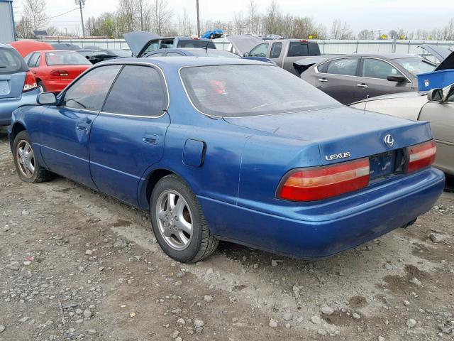 JT8BF12G2T0129626 - 1996 LEXUS ES 300 BLUE photo 3