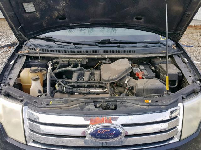 2FMDK36C98BB46241 - 2008 FORD EDGE SE BLACK photo 7