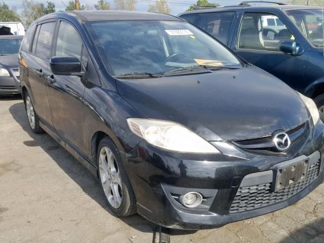 JM1CR2WL9A0382305 - 2010 MAZDA 5 BLACK photo 1