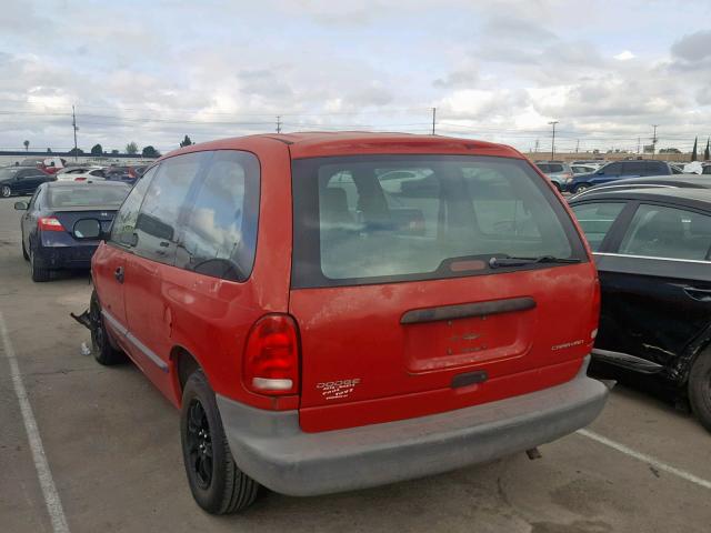 2B4GP25R6WR562798 - 1998 DODGE CARAVAN RED photo 3