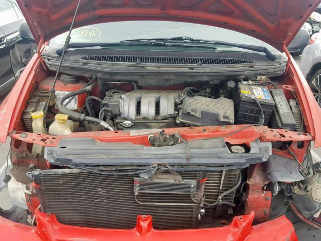 2B4GP25R6WR562798 - 1998 DODGE CARAVAN RED photo 7