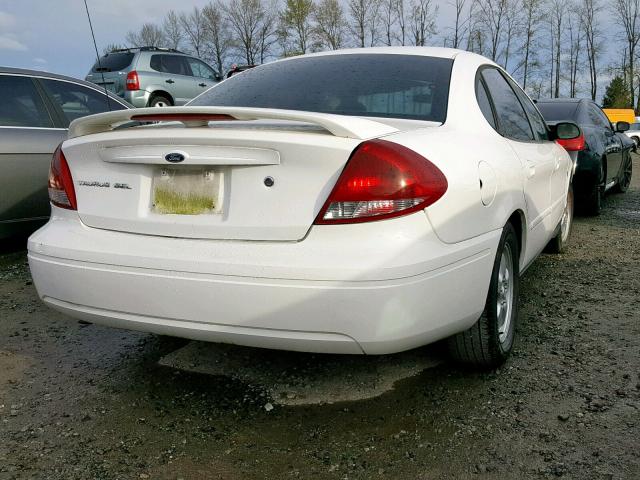 1FAFP55S74A193251 - 2004 FORD TAURUS SES WHITE photo 4