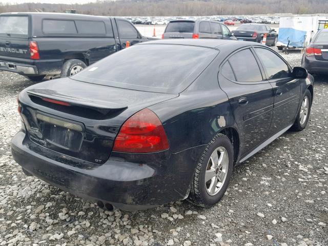 2G2WS522751251906 - 2005 PONTIAC GRAND PRIX BLACK photo 4