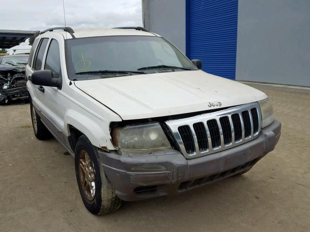 1J4GX48S53C572167 - 2003 JEEP GRAND CHER WHITE photo 1