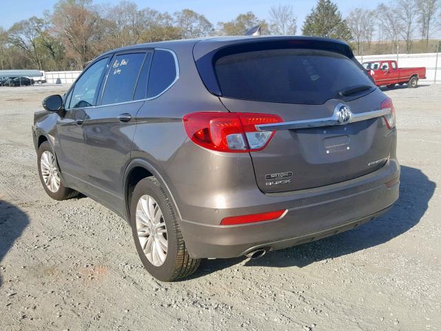 LRBFXASA6HD065990 - 2017 BUICK ENVISION P BROWN photo 3