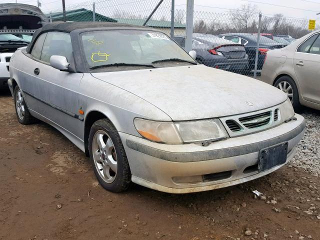 YS3DF78K6Y7007254 - 2000 SAAB 9-3 SE GRAY photo 1