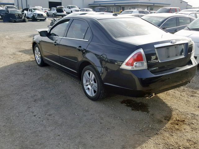 3FAHP08149R155357 - 2009 FORD FUSION SEL BLACK photo 3