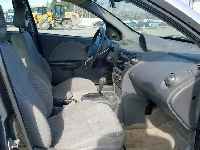 1G8AG52FX4Z111794 - 2004 SATURN ION LEVEL SILVER photo 5