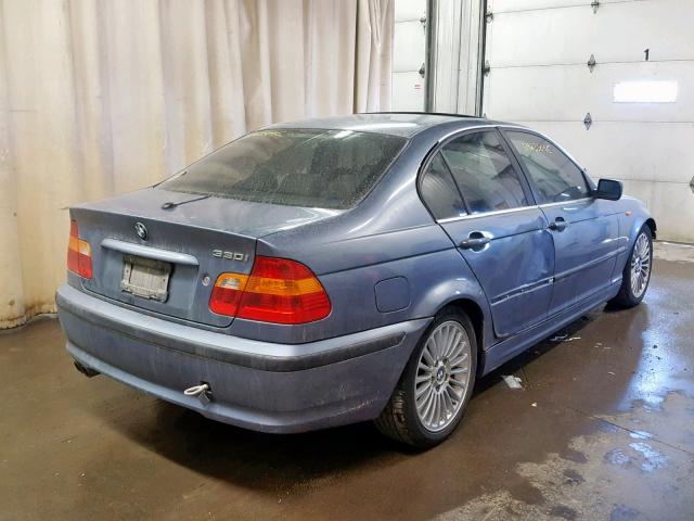 WBAEV53473KM26096 - 2003 BMW 330 I BLUE photo 4