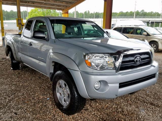 5TETU62N57Z443722 - 2007 TOYOTA TACOMA PRE SILVER photo 1