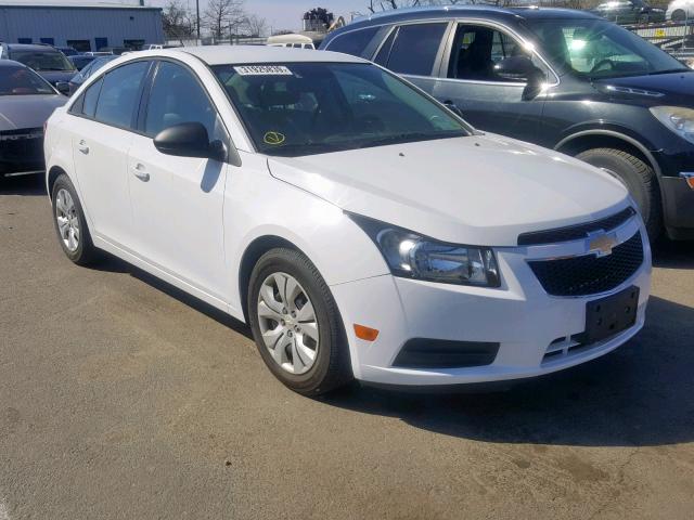 1G1PA5SG8D7226439 - 2013 CHEVROLET CRUZE LS WHITE photo 1