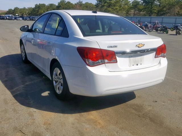 1G1PA5SG8D7226439 - 2013 CHEVROLET CRUZE LS WHITE photo 3